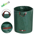 100L Collapsible Leaf Basket Bags With 4 Reinforced Handles for Lawn Yard Pool Plant Trash Trimming Gardening