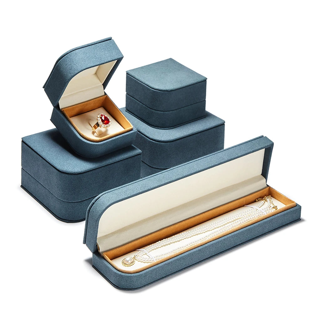 Custom Personalized Jewelry Boxes Necklace Earrings Pendant Bangle Bracelet Packaging
