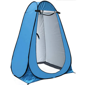 For Woqi Instantly Pop-Up Double Privacy Tent Portable Shower Awning Two Bedrooms Durable Nylon Convenient Dressing Set-Up for