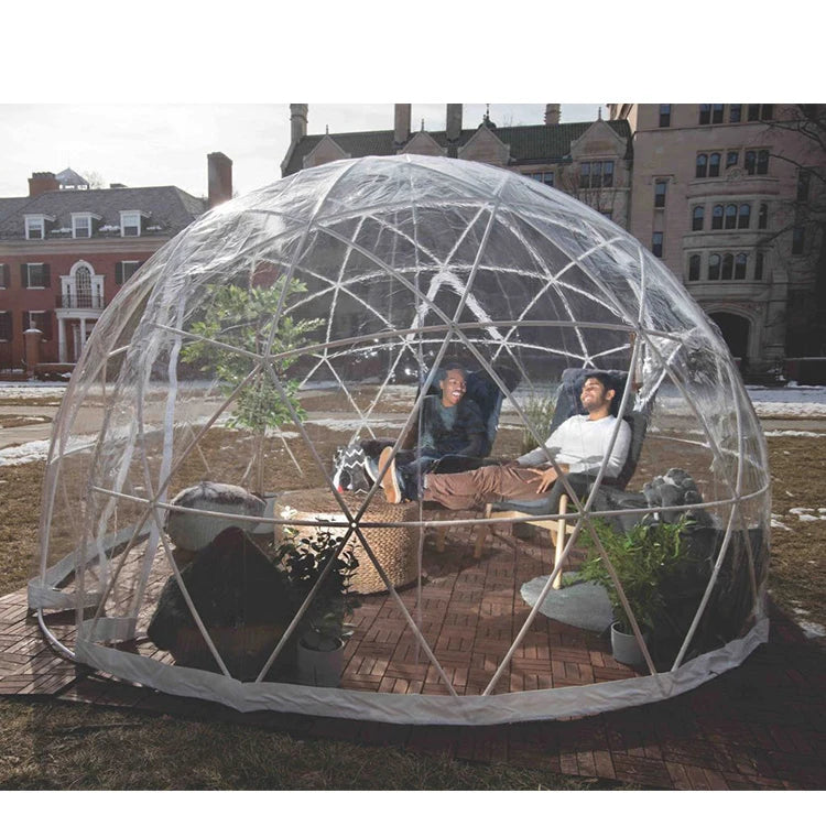 Luxury 6m Geodesic Dome Igloo Tent for 2 People Glamping Pods Tent on Sale-for Trade Show Tents