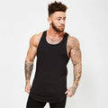 Summer Fitness Sling Wholesale 100% Cotton Men Gym Tank Tops Bodybuilding