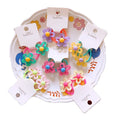 Flower Hair Tiessweet Normal Ponytail Holders for GirlsTeens and Women