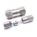 Female Stainless Steel High Pressure Non Return Valve Air Water Aquarium Non-return Swing Valve Vertical Air Check Ball Valve