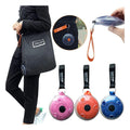 Promotional Magic Mini Reusable Polyester Folding Shopping Bag to Roll up in Small Case Portable Foldable Grocery Shopping Bag