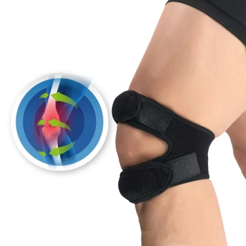Premium Knee Pain Relief Belt& Patella Stabilizer Knee Strap Brace Support Knee Wrap Strap Band Fitness