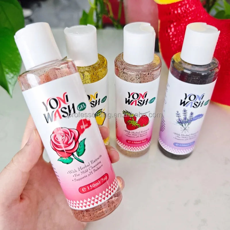 Prof.Ding Private Label OEM Wholesale Feminine Hygiene Wash Gel Herbal Yoni Wash Gel Feminine Care Products Yoni Gel Wash 150ml