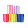 China Suppliers Eco-Friendly 10mm Wide in Stock Customized Colors Plain Silk Polyester Satin Ribbon for Garment Labels
