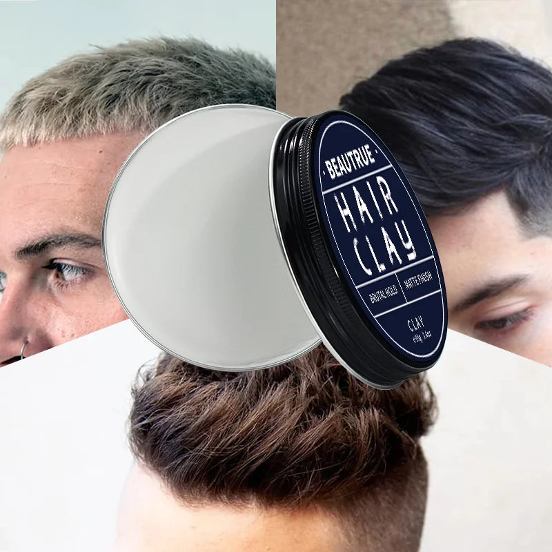 Low MOQ Private Label Best Fashion Hair Clay Gel Pomade Styling Hair Wax for Hair Professional Brand Custom
