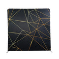Customized 8ft Aluminum Tension Fabric Photo Booth Backdrop Display Stand Portable 360 Wedding Background Wall for Trade Shows