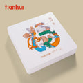Tianhui Thin Empty Tins Cookie Package Case Logo Manufactory Custom Metal Luxury Gift Box
