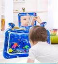 Water Mat Toys Inflatable Tummy Time Leakproof Water Play Mat