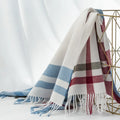 Big Shawl 190x70cm Winter New Plaid Scarf Printed Tassel Pashmina Scarf Fashion Shawl Long Thick Warm Scarf