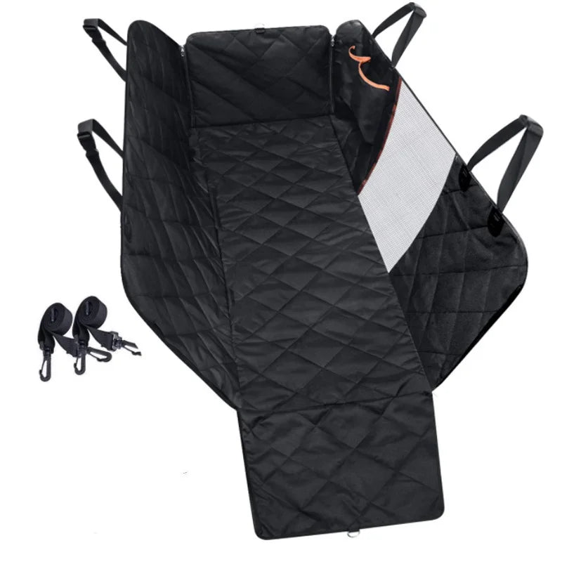 Pet Dog Car Seat Cover Mesh Waterproof Dogs Carrier Car Back Seat Protector Mat Cushion for Dogs and Cats Pet Manufacturer