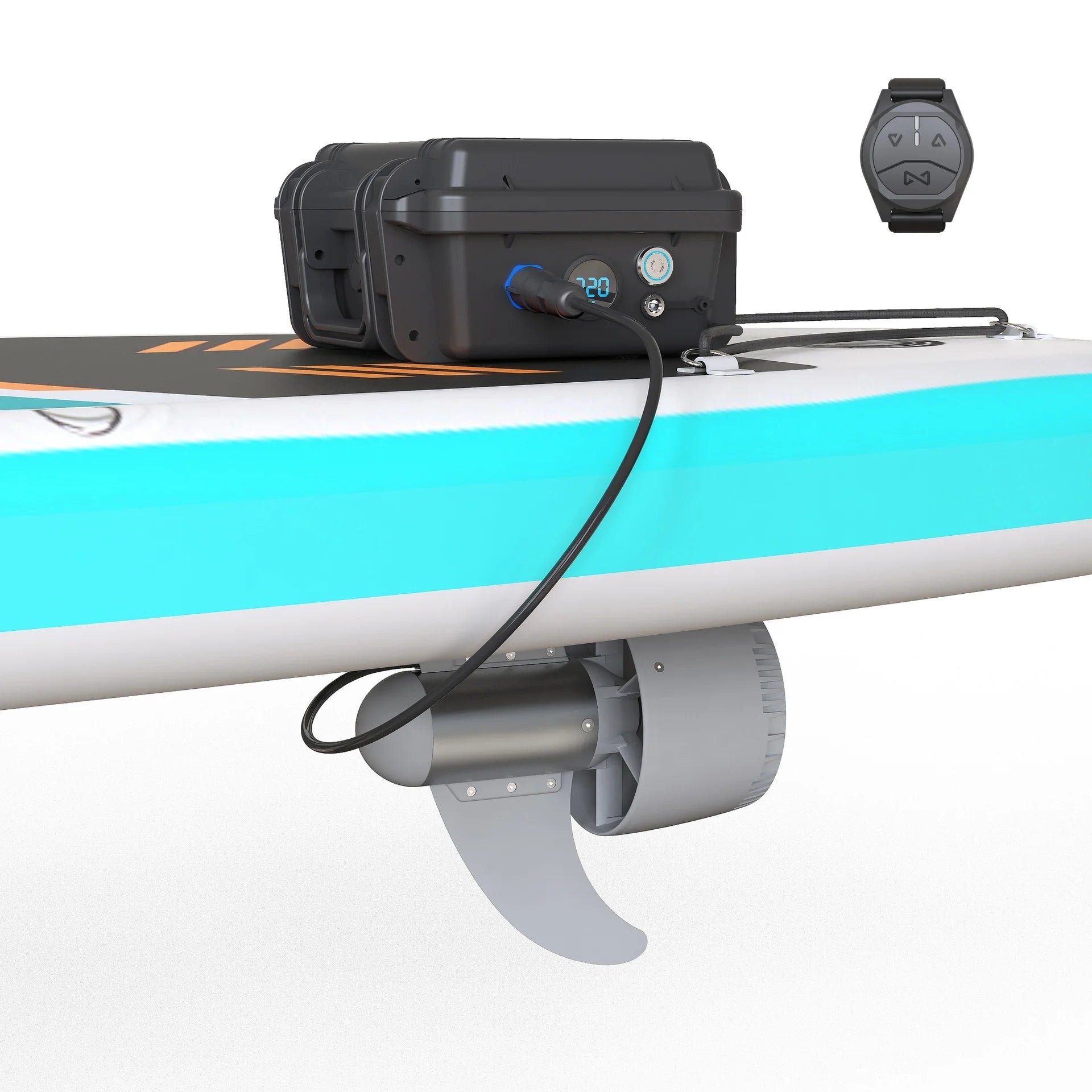 Sup Electric Fin for Inflatable Ocean Water Paddle Board Powered Motor Propeller