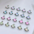 Paso Sico Japanese High Quality Shiny Shimmer Mermaid Planet Alloy Metal DIY 3D Nail Art Charms for Manicure Design
