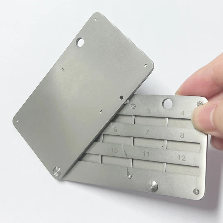 Metal Crypto Wallet Crypto Seed Storage Crypto Wallet for Encryption Hardware Cold Wallet Backup