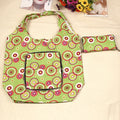 New Portable Folding Grocery Bags Custom Logo Polyester Foldable Tote Shopping Bag Waterproof Feature