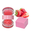 Factory Cosmetics Moisturizing Lip Mask Lip Scrub 2 in 1 Lip Balm Support Customized Logo 4 Fruit Scents Vegan Cruelty Free