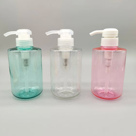 Cosmetics Skin Care Packaging 350ml Shampoo & Conditioner with Screen Printing and Pump Sprayer