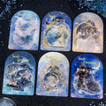 10 Stickers Per Pack Dreamscape Shimmer Series  Dream Stamping Aquascape Material