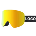 Yijia Optical New Trend Ski Goggles Snow Snowboarding Goggles Interchangeable Lens Frameless Anti-fog Skiing Goggles