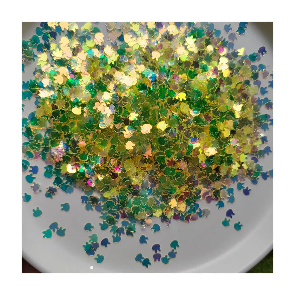 Easter Rabbit Sequins 3D Nail Art Jewelry Holographic Paillettes Festival Party Confetti Slime Sprinkles