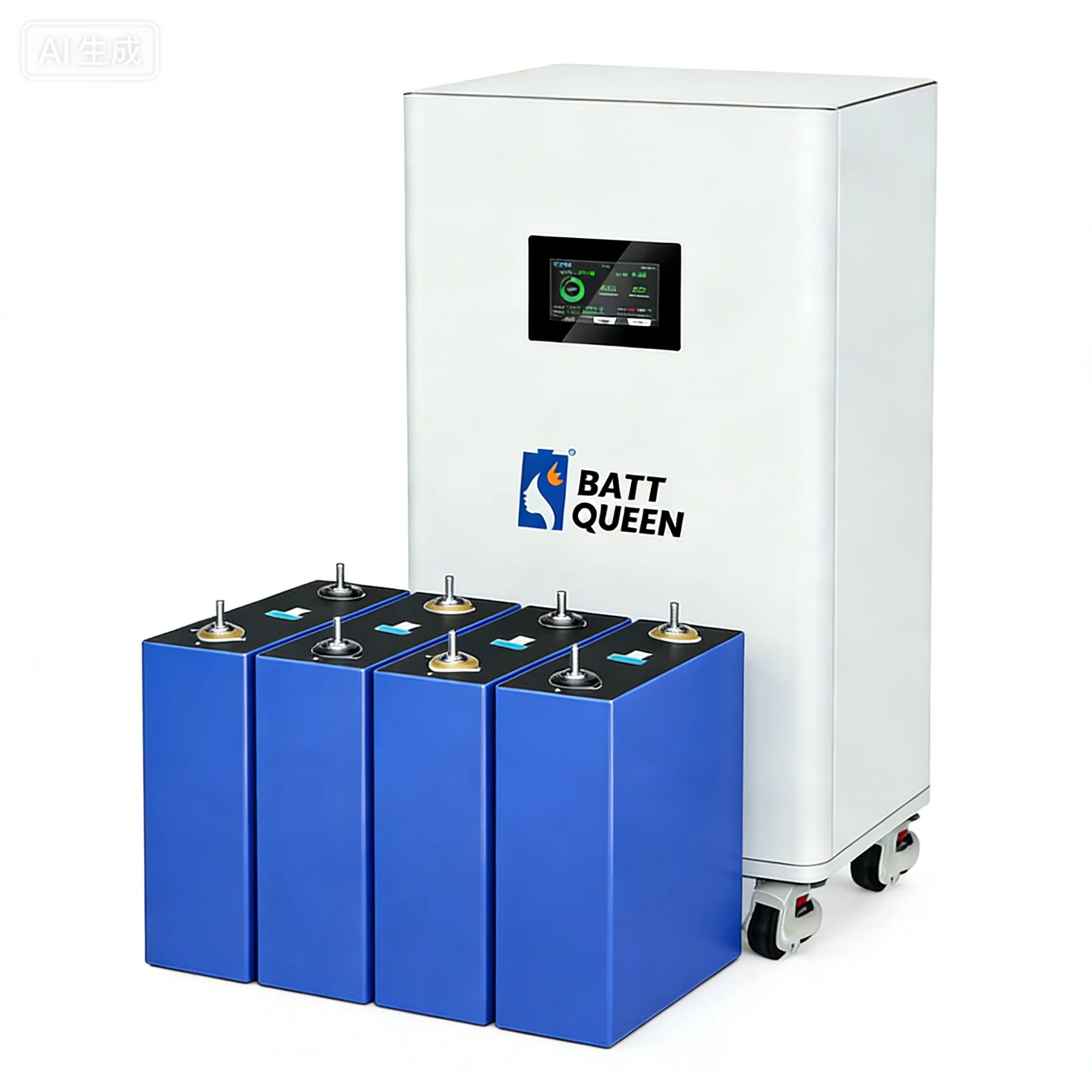 Poland Stock 14.3kwh 51.2V 16S 280AH 320AH LiFePO4 Battery a Complete DIY Set with a 51.2V Kit and 16 Pieces EVE 280Ah Cells