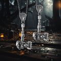 Men's Viking Axe Pendant Unique 925 Sterling Silver Silver Axe Necklace Fine Pendants & Charms Perfect Gift for Him