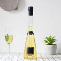 500ml Cone Shape Glass Packaging Bottle for Sparkling Ice Wine Champagne with Custom Personalized Logo Cork Shrink Capsule