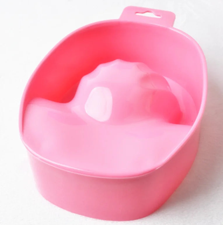 Customize Washing Nail Bowl Spa Bath DIY Cleaning Soak Bowl Salon Nail Art Washer Removal Tool Manicure Tools
