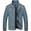 2022 Men's Jacket Spring Casual Fashion Handsome Pilot Zip Casual Jacket