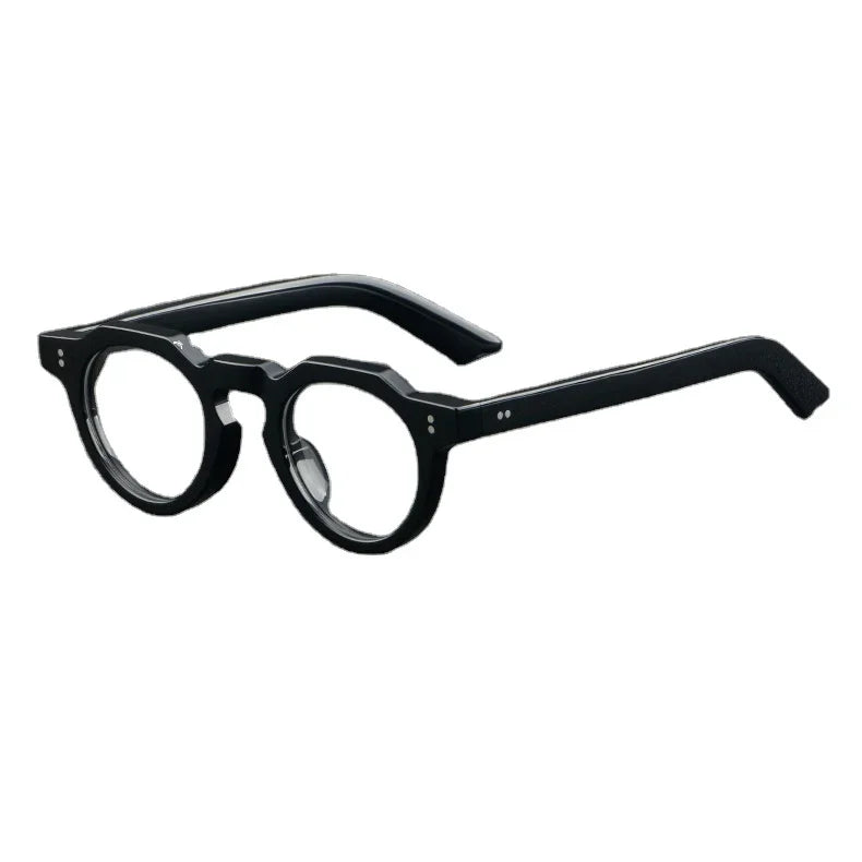 GWTNN OEM Gafas Retro Vintage Acetate Frame Retro Tortoiseshell Round Eye Glasses