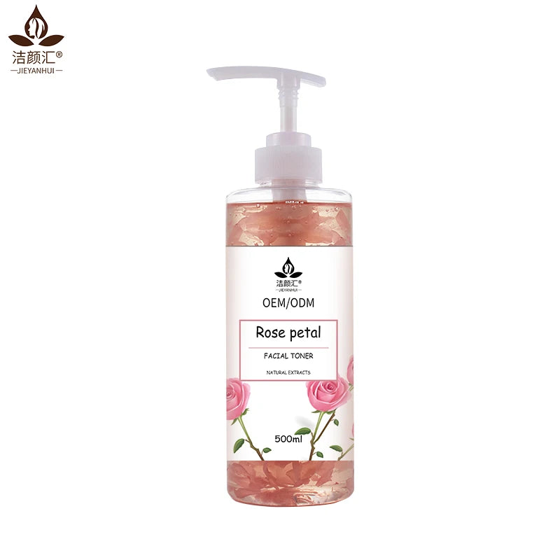 Private Label Natural  Beauty Plumping Hydration Serum Collagen Rose Vegan Dark Spot Water Serum