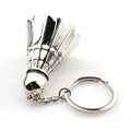 CY Creative Simulation Tennis Table Tennis Golf Key Chain Mini 3D Badminton Keychain Sport Game Souvenirs