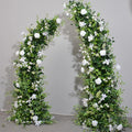 Green Floral Arch Flower Stand Backdrop for Wedding Party Christmas & Baby Shower Decorations