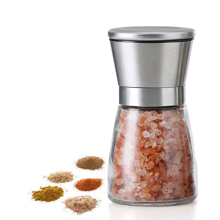 Glass Manual Non-corrosive Pepper Grinder
