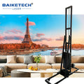 Vertical 3D Inkjet Wall Printer Machine Mural Painting Machine Wallpaper Printer for Large Size Image Background Wall Decoration