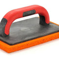 High Quality Plastic Handle Low Density Rubber Masonry Float Trowel 215*135mm