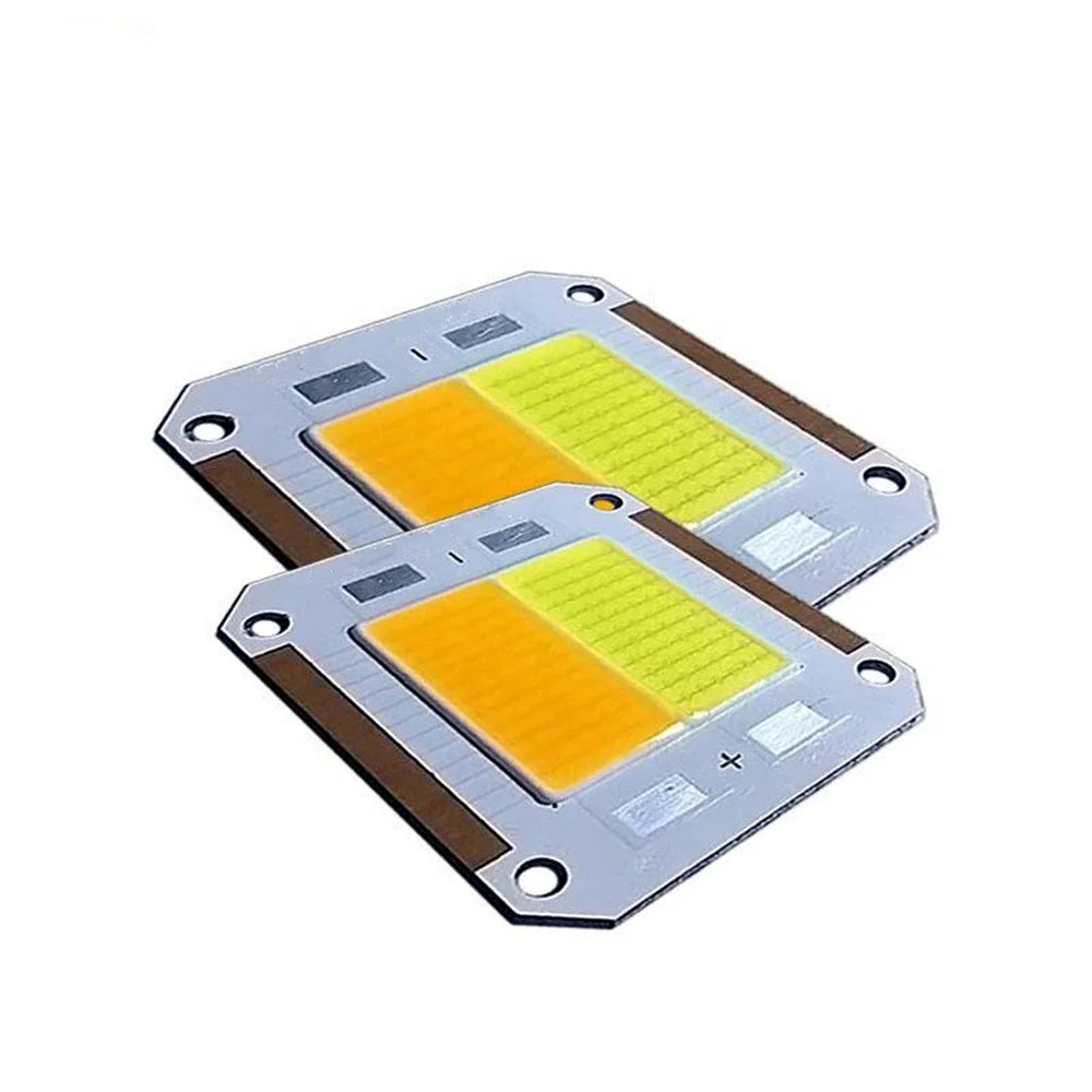 Custom  High Power 50W 100W 2700K 3000K 5800K 6000K 6500K Two Color COB LED for Outdoor and Indoor Lighting