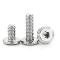M6*60 M8x80 Furniture Connector Bolts304 Stainless Steel Metric Connector Bolts Joint Connector Bolt Wood Screws