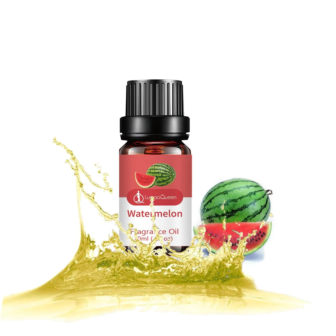 10ml Premium Watermelon Fragrance Oil Natural Fruit Essential Oil for Diffuser Humidifier Candle Soap Making Scented Aroma Oil