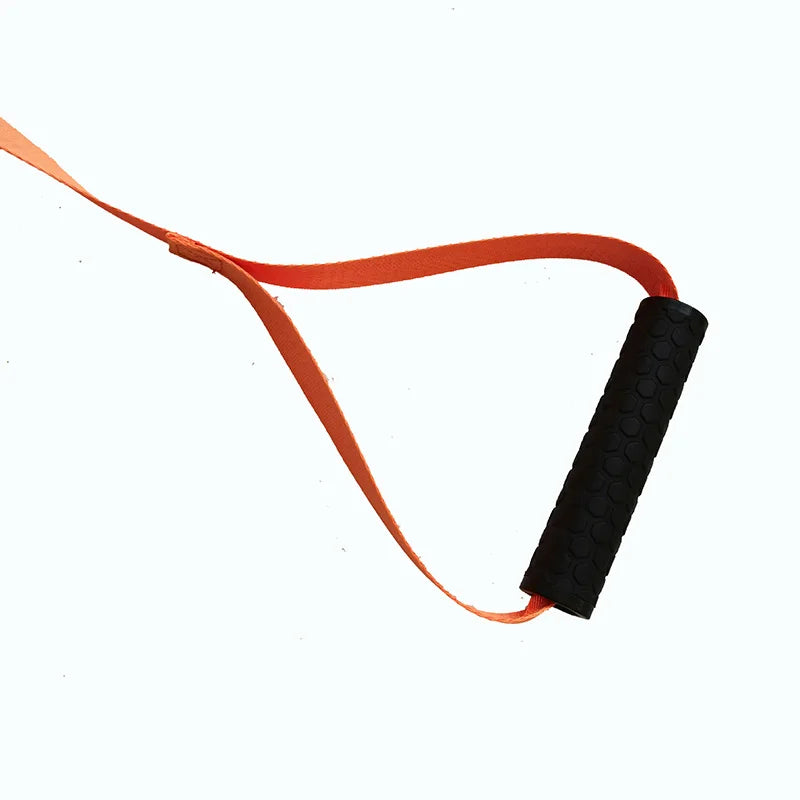 Deer Pull Strap Deer Puller Rope With Easy-To-Grip & Self-Lock Loop Handle Deer Drag Strap for Men Hunting(Orange)