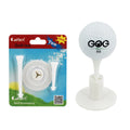 Golf Ball Holder + 2 Heights 3 1/4" White Plastic Golf Tees for Driver Wood Club Golf Ball Holder