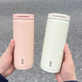 Custom Personalized Logo Eco-friendly Double Wall Stainless Steel Water Bottle Thermos Tumbler Thermal Coffee Mug