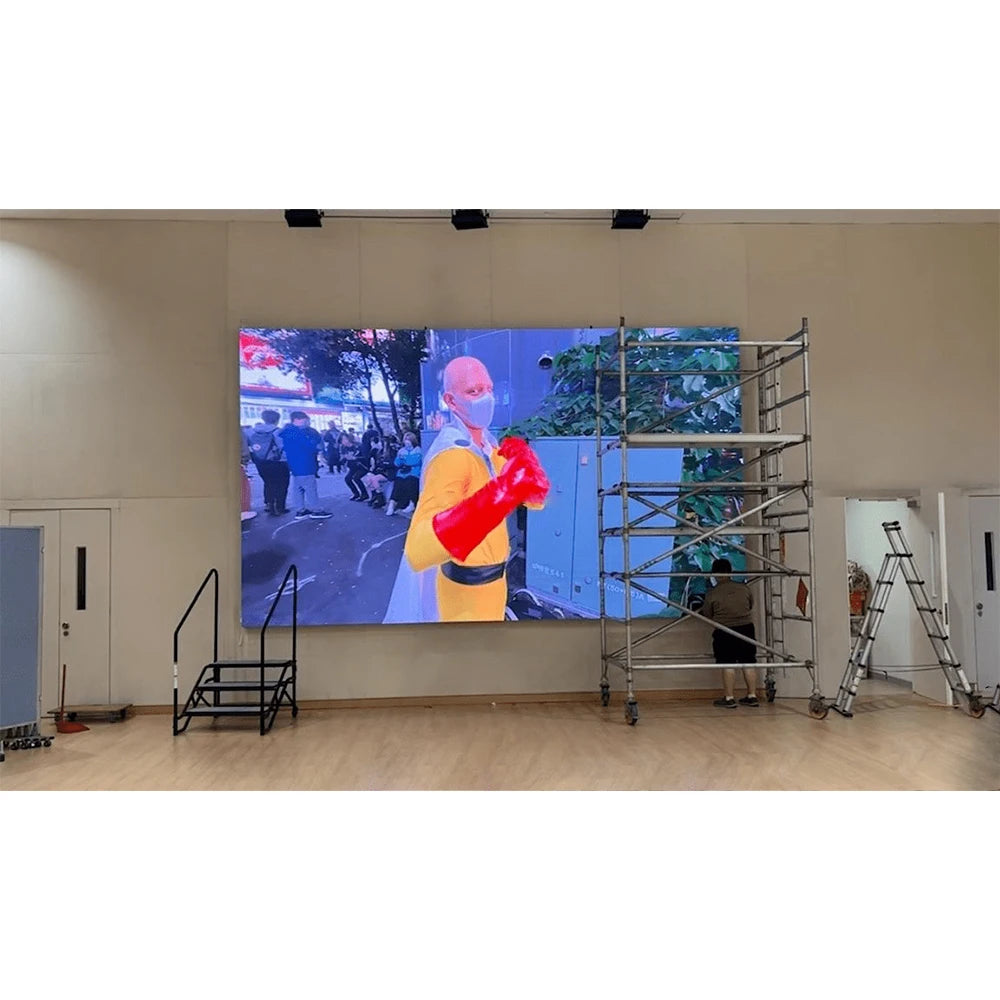 RAYBO Indoor Video Wall Panel Screen 20mm Ultra-Thin Fixed Installation LED Display P1.5 P1.9 P2.6 P2.9 P3.91 for Elevator Use