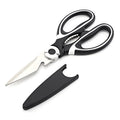 Top Ranking All-round Stainless Steel Kitchen Scissors Walnut Scissors Bottle Opener Scissors
