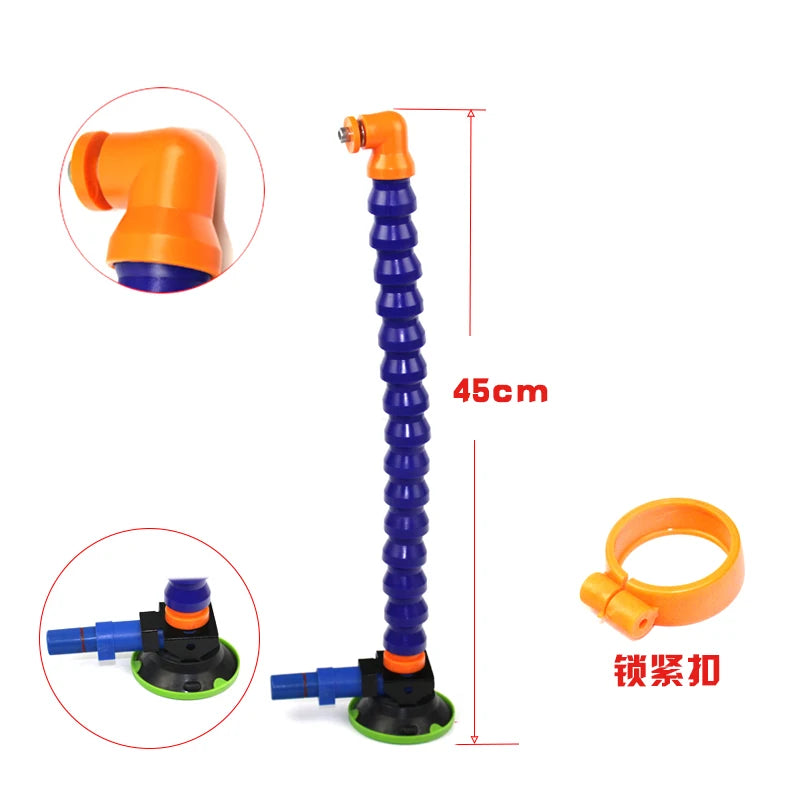 75mm Pump Suction Cups with Goose Neck Stand for Car Dent Repair Tools Car Dent king Lamp Stand