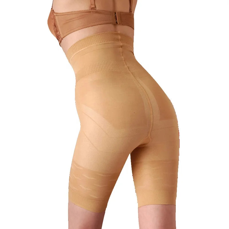 Meisu 003 High Waisted Underpants Shapewear for Women Tummy Control Thigh Slimming Butt Lifter Body Shaper Shorts
