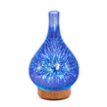 100ml Glass Bottle Aroma Diffuser 3D Colorful Ultrasonic Humidifier MegaBDM