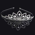 Kids Princess Tiaras With Pearl and Diamond Hair Accessories Girl Holiday Party Cheap Hair Jewelry